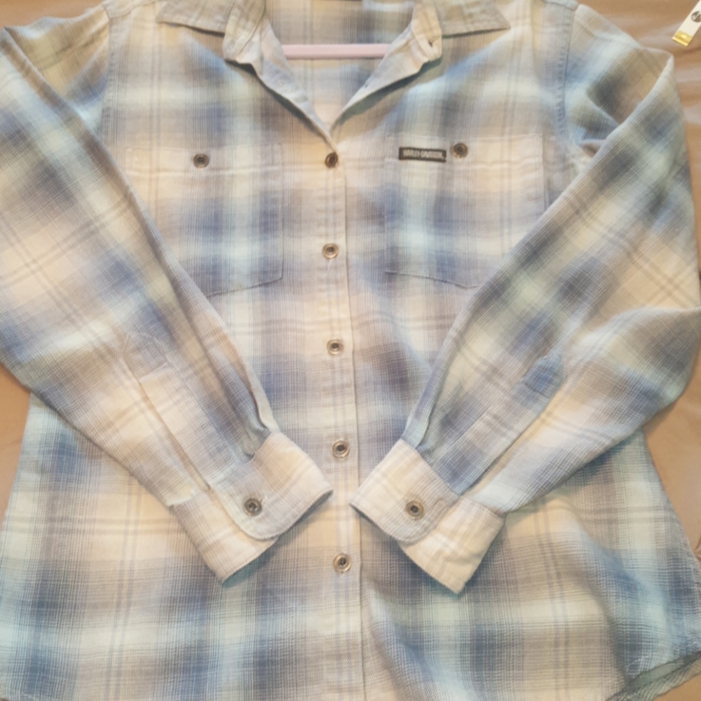 Ladies Harley Davidson flannel
